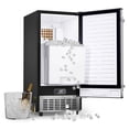 thumbnail image 1 of Coolake 15 inch 100lbs/Day Built-in Ice Maker, Stainless Steel Undercounter Ice Machine, Self-Cleaning, 30lbs Storage, 115v, 1 of 7