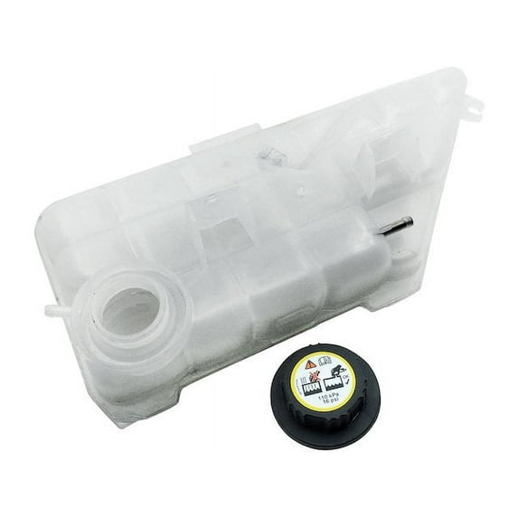 Coolant Expansion Tank with Cap and Level Sensor - Compatible with 1998 - 2003 Mercedes-Benz ML320 1999 2000 2001 2002