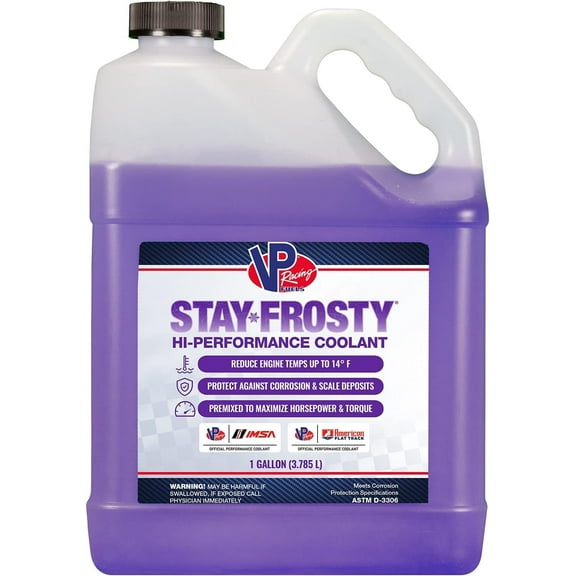 VP Racing Fuels 23071 Stay Frosty Hi-Performance Coolant, 1 Gallon