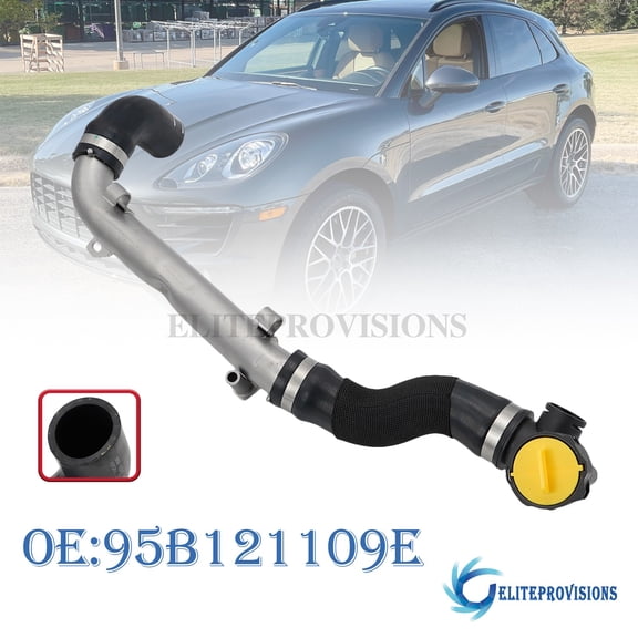 NEW 95B121109E 95B 121 109 E Coolant Hose For 15-18 Porsche Macan 3.0 3.6 US