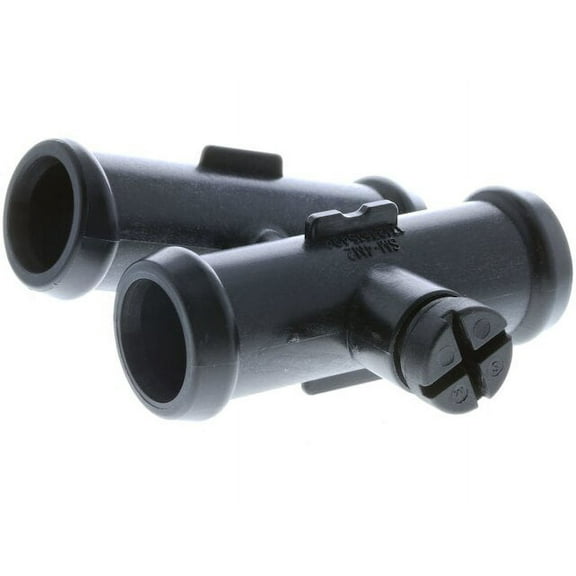 Coolant Hose Connector - Compatible with 2002 - 2008 Mini Cooper Base 1.6L 4-Cylinder W10B16A 2003 2004 2005 2006 2007