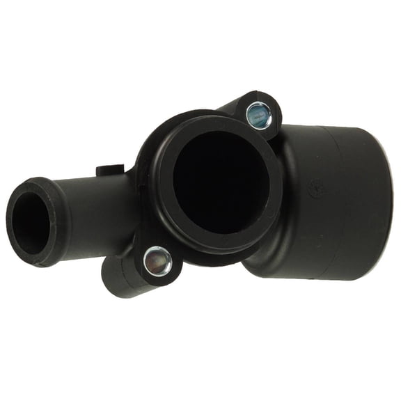 Coolant Hose Flange with Protective Sleeve - Direct Replacement Plastic Connector