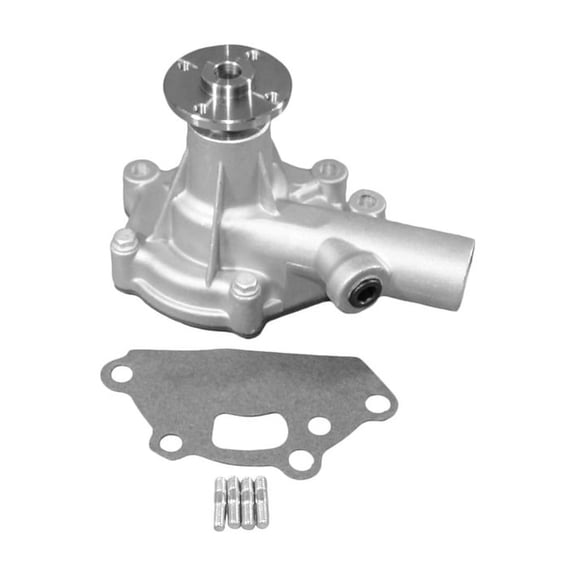 Coolant Pump Compatible with Case IH 235 245 255 1120 1130 Bolens G152 G154 G172 G174 International 234 244 254 3-Cylinder Diesel Compact Tractor Aluminum New With Gasket MM409302