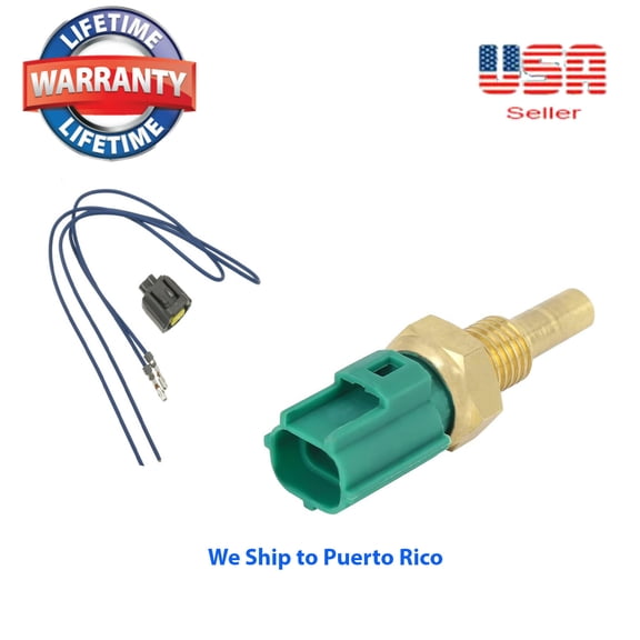 Coolant Temperature Sensor + CONNECTOR Fit:Toyota Lexus Mazda Chevrolet Ford