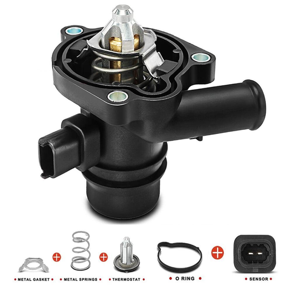Coolant Thermostat Assembly With Sensor For Chevy Cruze 11-15 Sonic ...