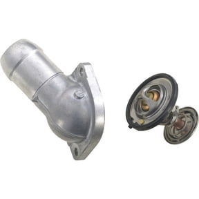 Coolant Thermostat Kit - Compatible with 2000 - 2008 Chevy Corvette 2001 2002 2003 2004 2005 2006 2007