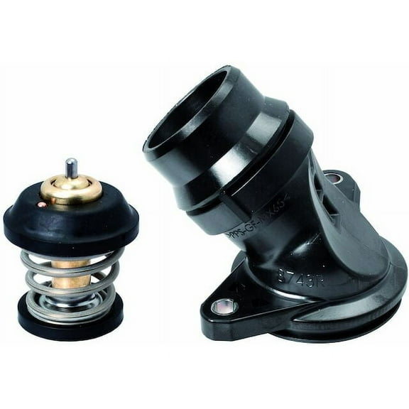 Coolant Thermostat Kit - Compatible with 2009 - 2016 Volkswagen CC 2010 2011 2012 2013 2014 2015