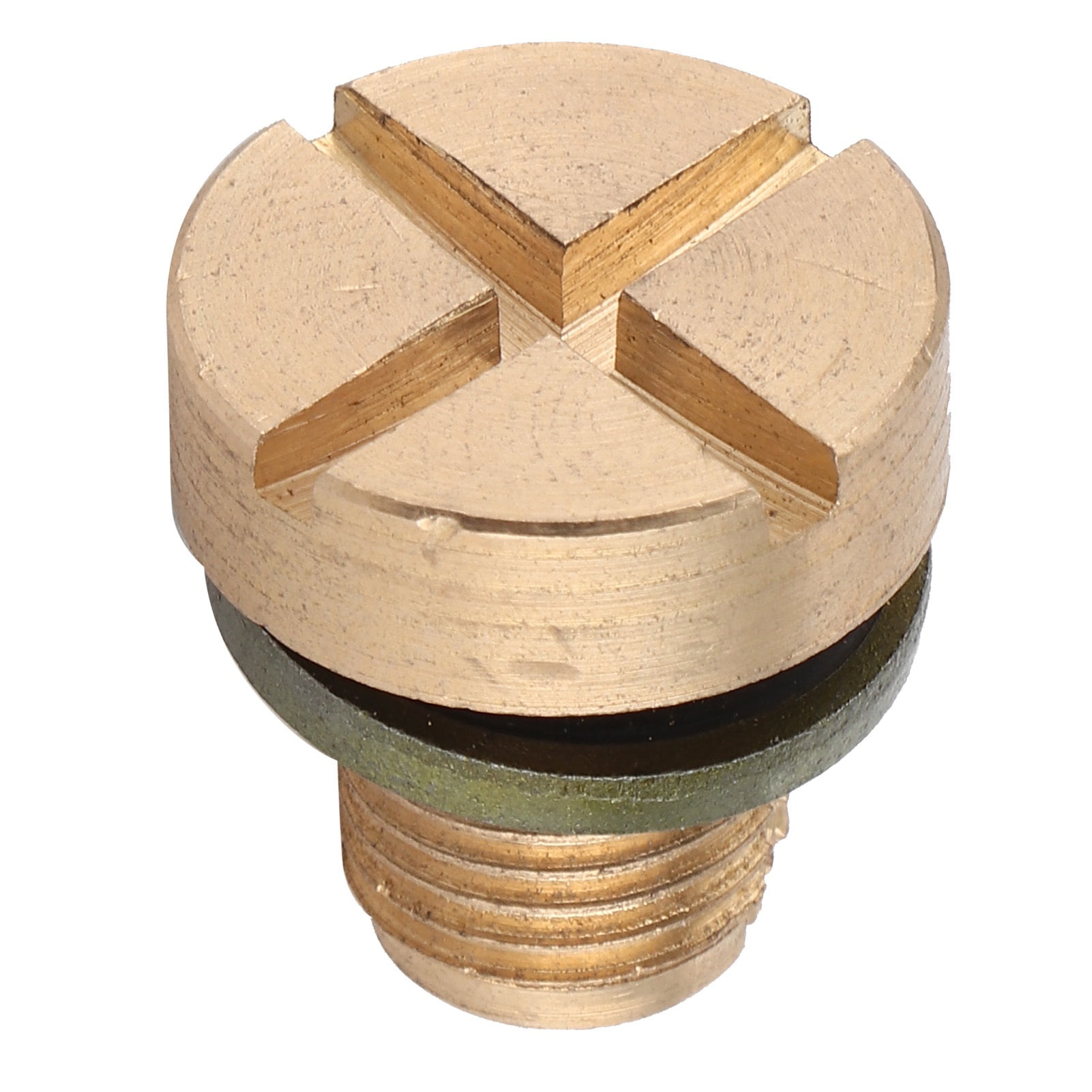 Coolant expansion tank bleed screw brass fitting 17111712788 suitable