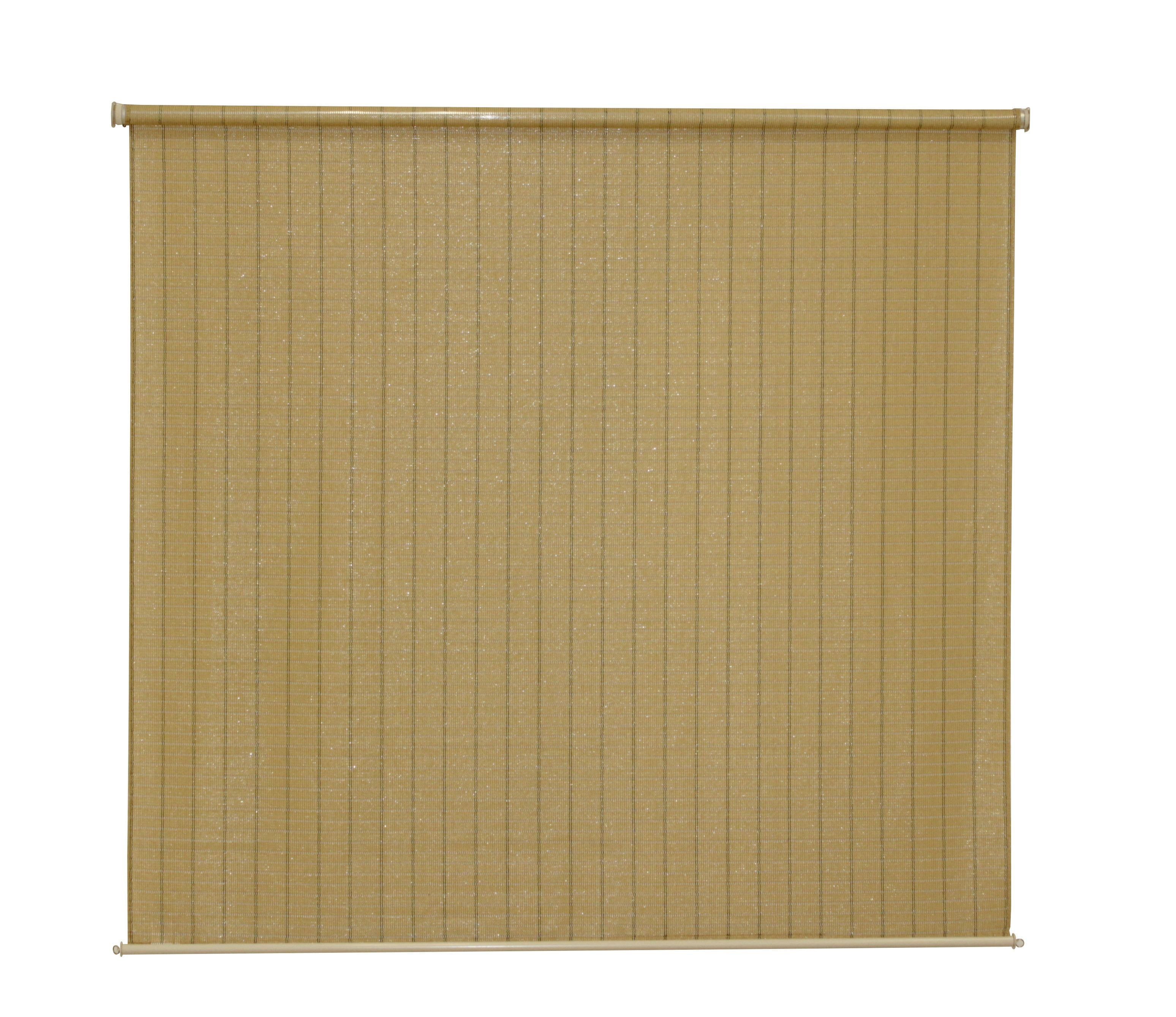 Coolaroo 72" x 6' Crank Operated Bamboo Roller Sun Shade