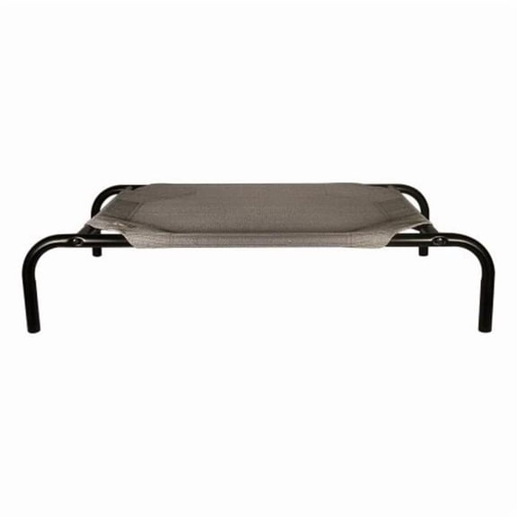 Coolaroo 799870 Steel Pet Bed Large-Grey