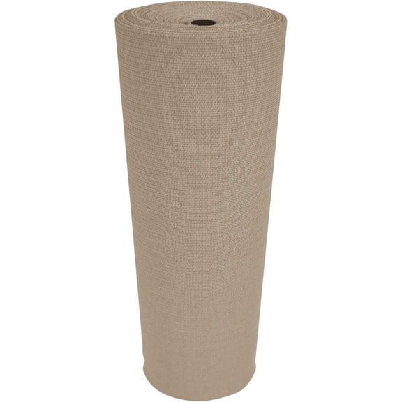 Coolaroo Sun Protection Privacy Screen Shade Fabric Roll - 90% UV Block - 6' x 100', Beige
