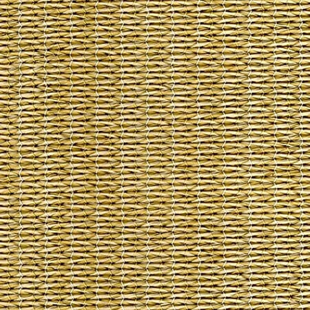 Coolaroo California Sun Shade Rectangle Shade Sail HDPE Fabric with 85 UV Block 10 X 8 Desert Sand