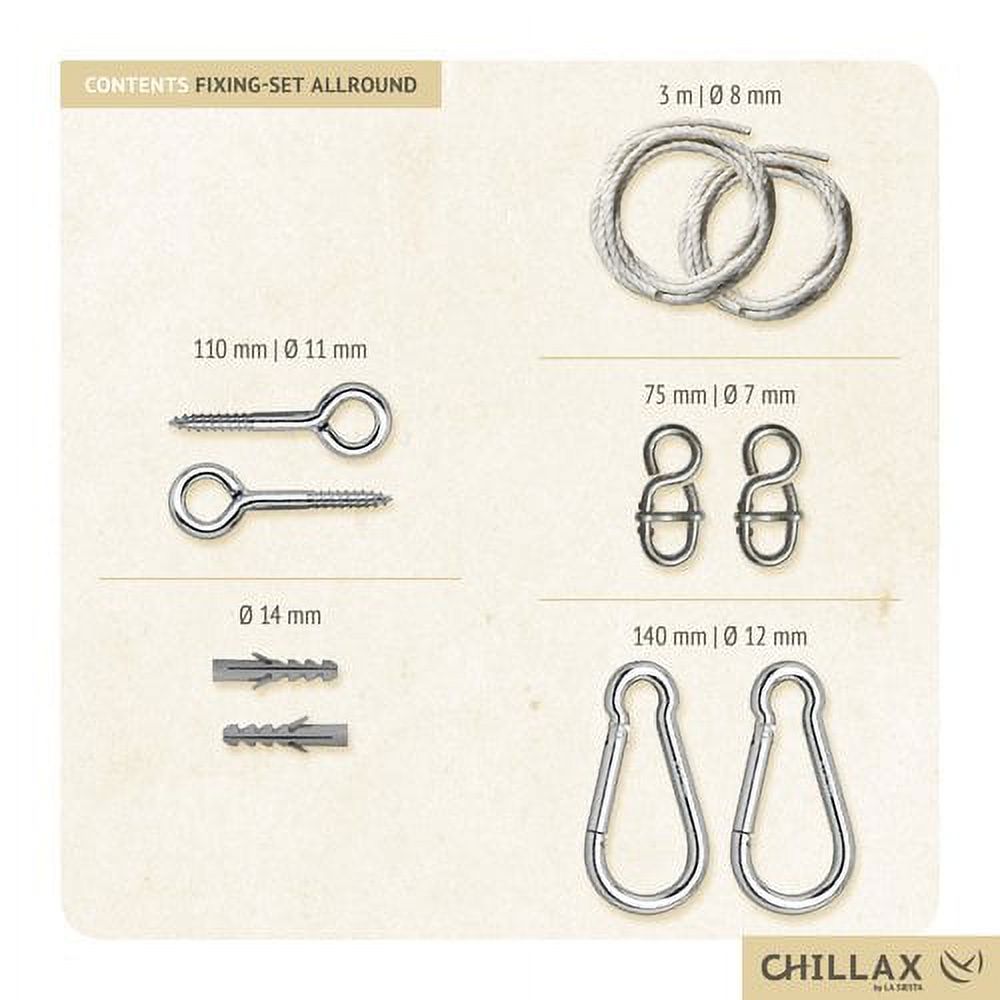 Coolaroo Chillax Hammock Hardware Kit
