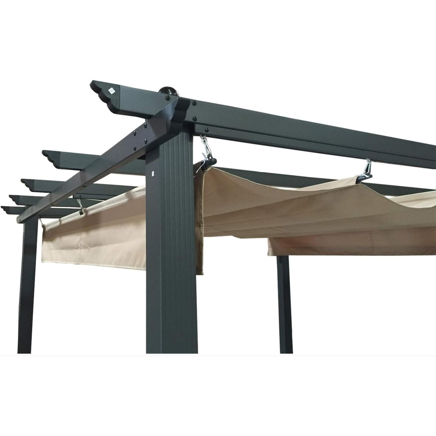 Ersatz-Baldachin Für Garden Treasures Pergola Pavillon – Riplock 500 Denier, Beige, Wasserabweisend
