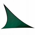 thumbnail image 1 of Coolaroo Coolhaven Outdoor Sun Shade Sail 95% UV Block Protection for Garden, Patio, Backyard, 18' Triangle, Heritage Green, 1 of 6