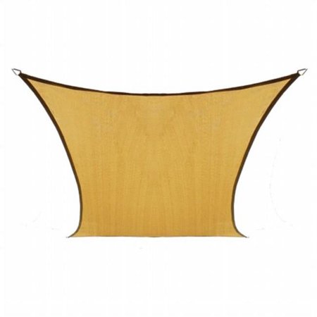 Coolaroo Coolhaven SHADE SAIL SQUARE 12' Sahara