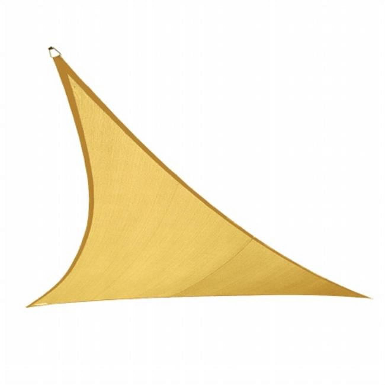 Coolaroo Coolhaven SHADE SAIL TRIANGLE 12' Sahara with Fixing Kit
