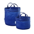 thumbnail image 1 of Coolaroo Dog Storage Toy Bin with Handles, 2 Pack Assorted Medium & Large Sizes, Aquatic Blue, 1 of 7