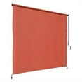 thumbnail image 1 of Coolaroo Light Filtering/Energy Efficient Polyethylene Roller Window Shades, Red, 2.95 in x 8', 1 of 9