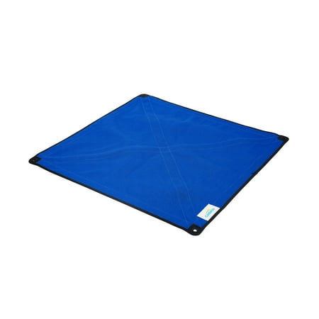 Coolaroo On the Go Elevated Pet Bed Replacement Cover, King, Aquatic Blue