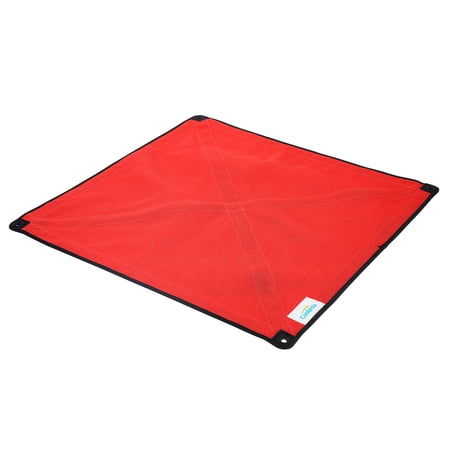 Coolaroo On the Go Elevated Pet Bed Replacement Cover, King, Red