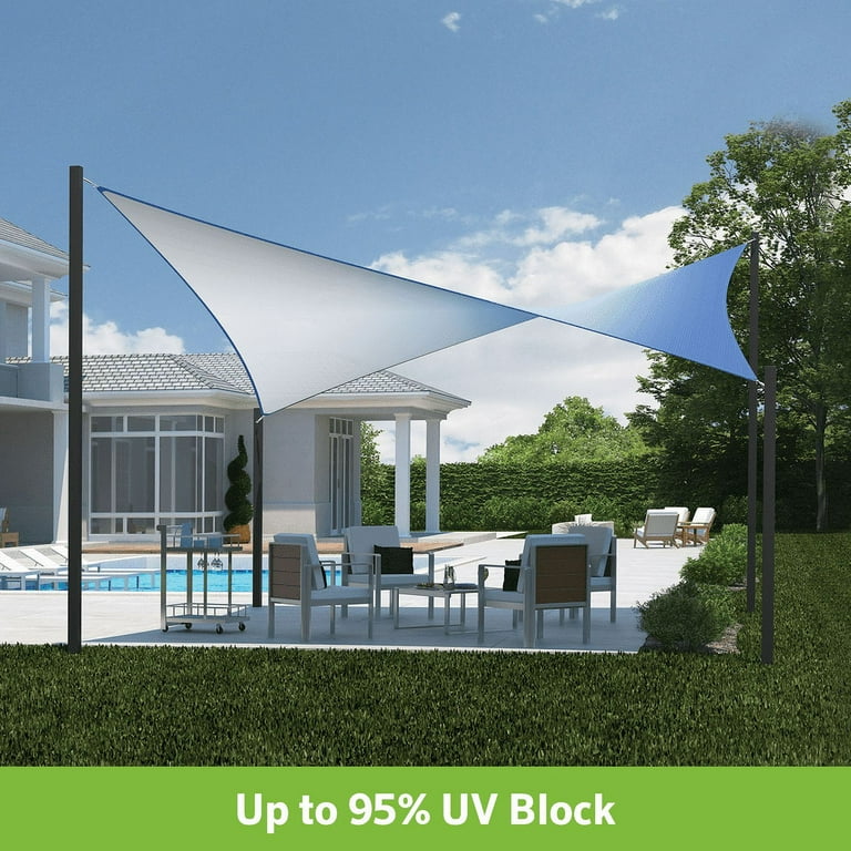 Free Shipping! Coolaroo Outdoor DualShade Sun Sail and Free Shipping! Coolaroo Outdoor DualShade Sun Sail and