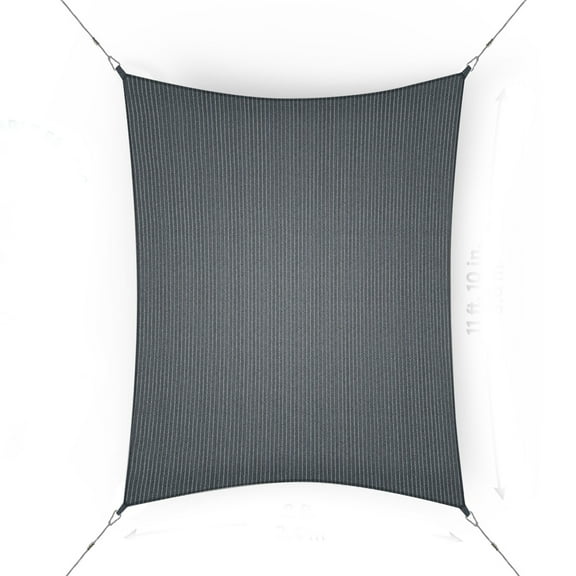 Coolaroo Ready to Hang Shade Sail Rectangle 85% UV, 11'10" x 8'; Montecito