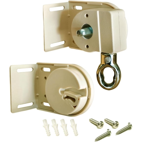 Coolaroo Replacement Parts Mounting Bracket for Coolaroo Outdoor Roller Shade Sunshade Replacement PartsUpgraded All-Metal,Sand