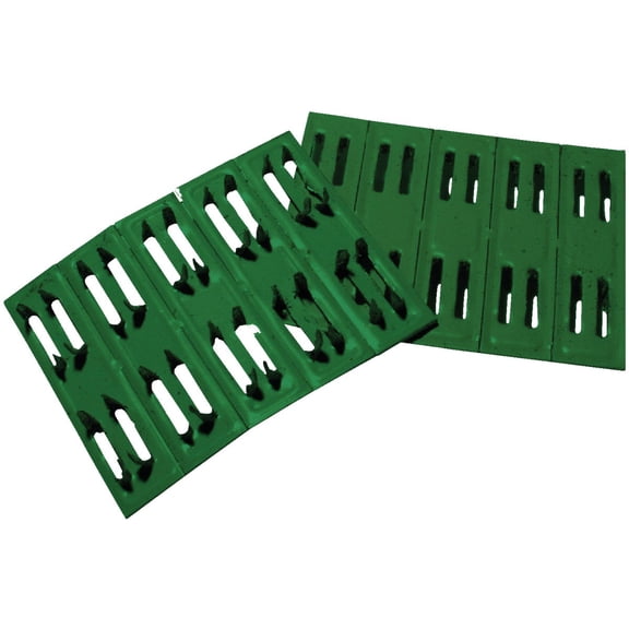 Coolaroo Shade Fabric Accessories, Green Timber Fasteners for Shade Fabric Attachment & Placement, (50 Count)
