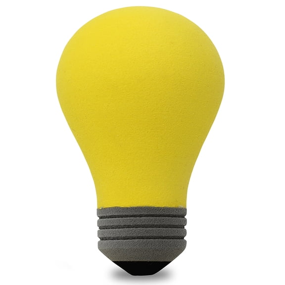 Coolballs Bright Idea Yellow Light Bulb Car Antenna Topper - Fits Thin Style Antenna