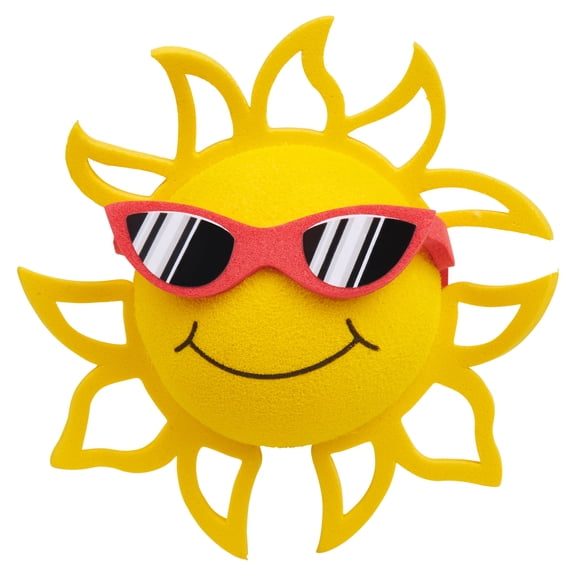 Coolballs Cool California Sunshine Red Sunglasses Car Decor Antenna Topper Auto Accessory