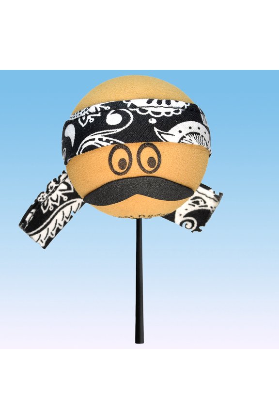 Cool Dude Black Bandana Car, Truck, SUV, Antenna Topper Auto Accessory