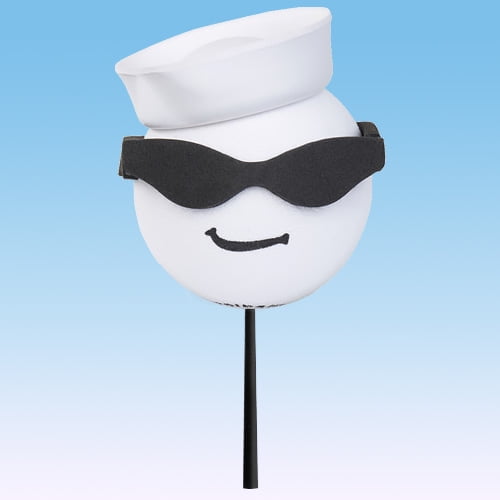Coolballs Cool Navy Car, Truck, SUV, Jeep Antenna Topper Auto Accessory