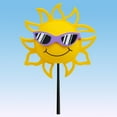 thumbnail image 1 of Coolballs Cool Sunshine Purple Sunglasses Car Antenna Topper Decor Auto Accessory, 1 of 7