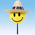 thumbnail image 1 of Coolballs Happy Amigo w Sombrero Hat Car Antenna Topper, 1 of 6