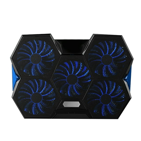 Coolcold Notebook Radiator Computer Base Plate Speed Regulation Cooling Fan LED