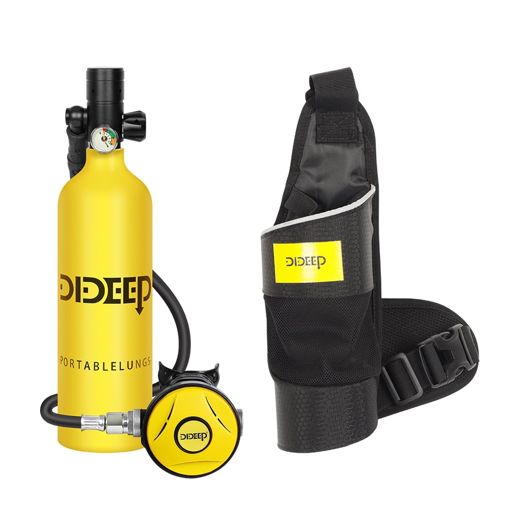 Coolcook 1L Portable Diving Oxygen Tank 3000PSI Scuba Diving Equipment