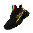 thumbnail image 1 of Coolcustomize Men's Love Valentine-Themed Breathable Athletic Shoes | Wide Fit, Lightweight Sport Shoes, Couple Lace Closure Sneakers, Fabric Upper, EVA Sole, Low Top Trainers Daily & Casual Wear, 1 of 10