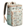 thumbnail image 1 of Cooler Backpack 26 Cans Marble Modern Geometric Flowers Abstract Drink Beverage Beer Bag Cooler Leak Proof Travel Camping Lunch Backpack Outdoor Cutlery Backpack for Men Women, 1 of 6
