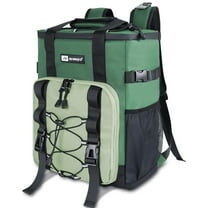 Cooler Backpack, 2WIN2BUY 24 Cans Insulated Lunch Backpack Cooler Leakproof, Keeps Hot/Cold for Up to 16 Hours, Lightweight Waterproof Beach Travel Camping Cooler Bag for Men and Women