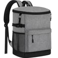 thumbnail image 1 of Cooler Backpack 33/40 Cans Coolers Insulated Leak Proof for Men & Women, Waterproof Soft Sided Lunch Camping Beach Travel Ice Chest Bag Hiking Picnic Backpack, 1 of 5