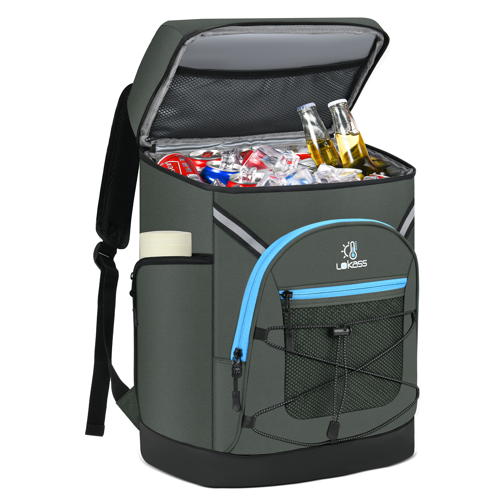 Cooler Backpack,40 Cans Backpack Cooler Leakproof, Lightweight Travel
