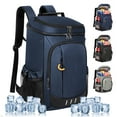 thumbnail image 1 of Cshidworld Cooler Backpack - 40 Cans Insulated Leak Proof Backpack Cooler Portable Picnic Camping Beach Hiking BBQ Cooler Bag for Men and Women, Blue, 1 of 7