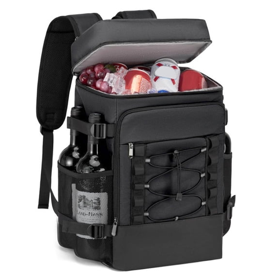 Cooler Backpack, 40 Cans Insulated Picnic Backpack Backpack Cooler with 2 Leak Proof Compartments for Men Women, Cooler Bag for Beach, Travel, Camping, Lunch, Hiking, BBQ