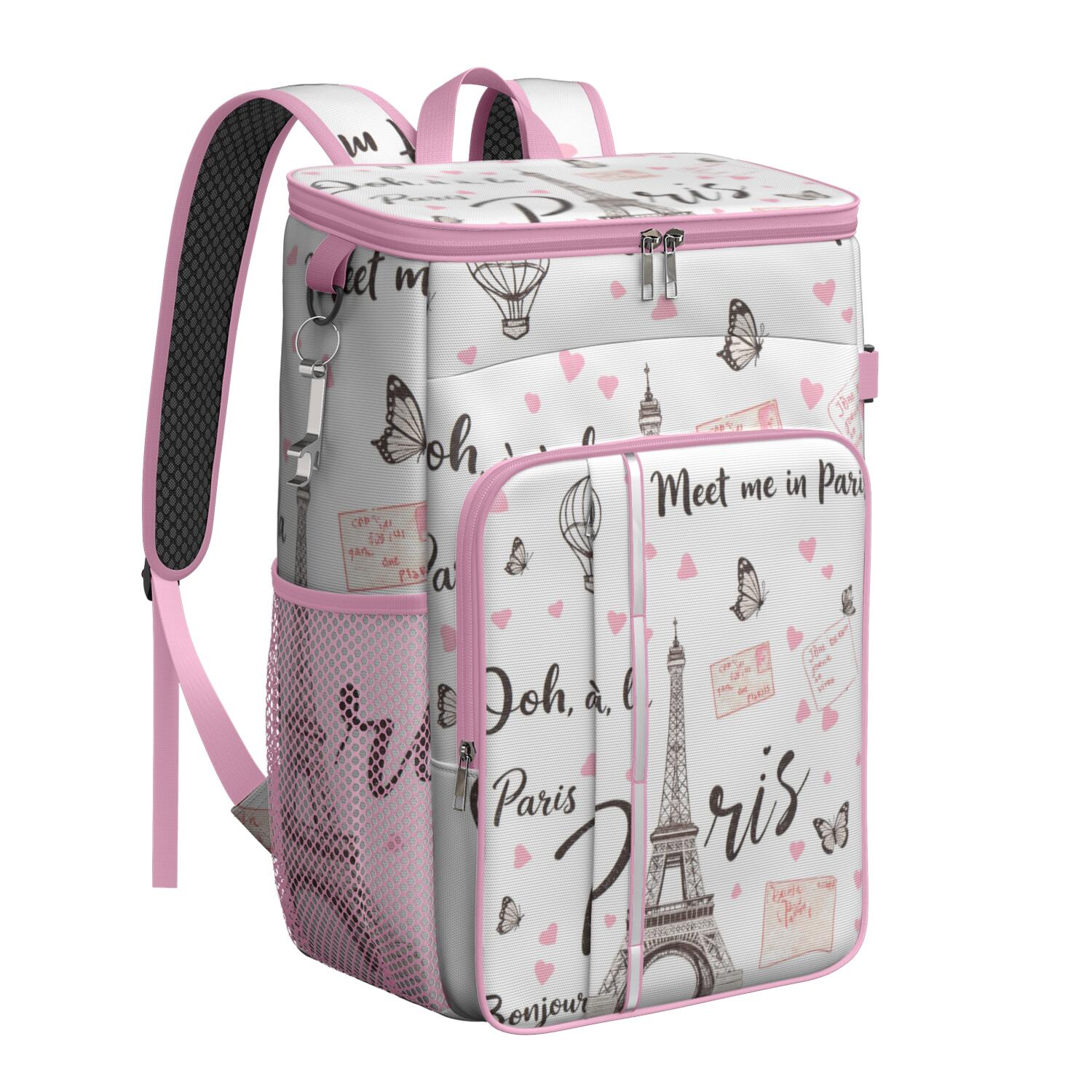 Cooler Backpack Insulated Backpack Cooler for Men & Women,Paris Drink ...