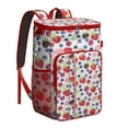 thumbnail image 1 of Cooler Backpack Insulated Backpack Cooler for Men & Women,Strawberry Fruit Lunch Backpack for Picnics, 1 of 6