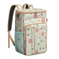 thumbnail image 1 of Cooler Backpack Insulated Backpack Cooler for Men & Women,marble Modern Geometric Flowers Abstract Lunch Backpack for Picnics, 1 of 6