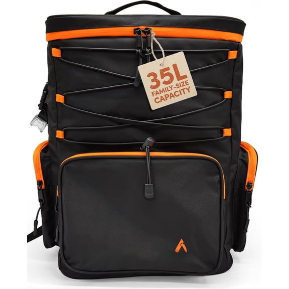 Cooler Backpack Insulated - Backpack Coolers Insulated Leak Proof for Men & Women - 35/50 Can Ice Chest Backpack Cooler for Beach, Camping, Travel & Hiking