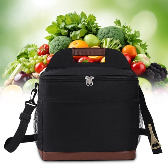 Cooler Backpack Insulated Bag, Leakproof Soft-sided Design, 20-hour Temperature Retention, Ergonomic Shoulder Straps, Multiple Storage Compartments for Camping Beach Hiking, Topliu