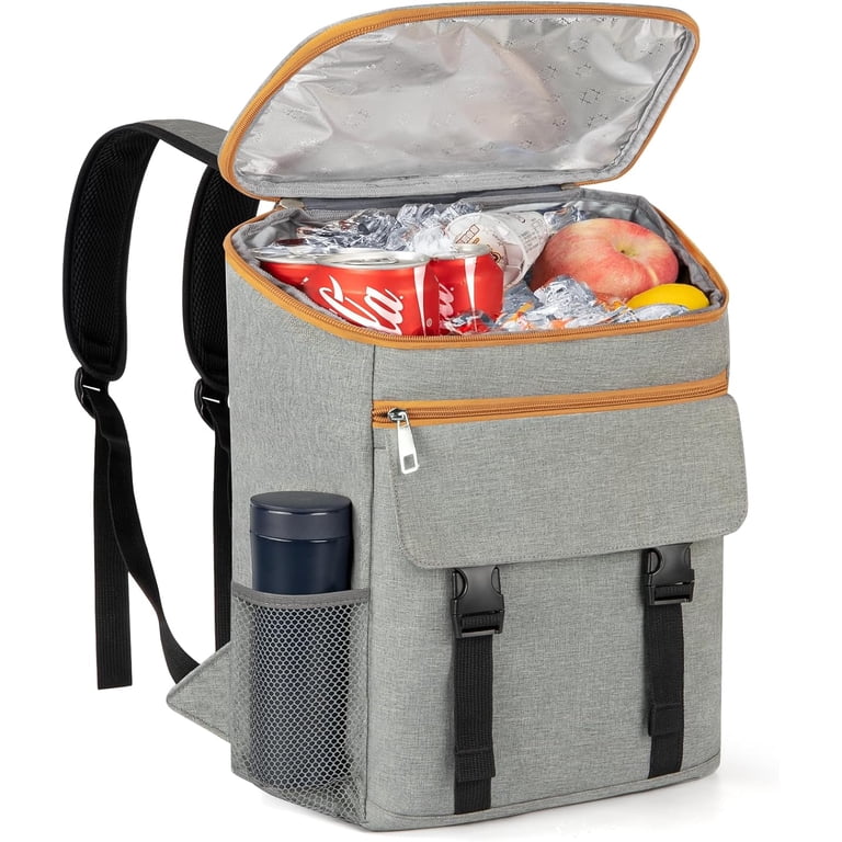 Insulated Cooler Backpack Outdoor - Leak Proof Backpack Cooler 30 Cans Amazon.com : TOURIT Cooler Backpack 28 Cans Lightweight  main image 3